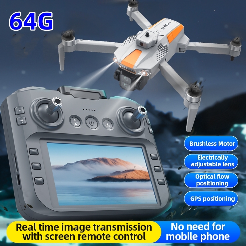 Fpv Brushless Rc Drone 4K - LF669 FPV Drone 5G 4.5 pouces