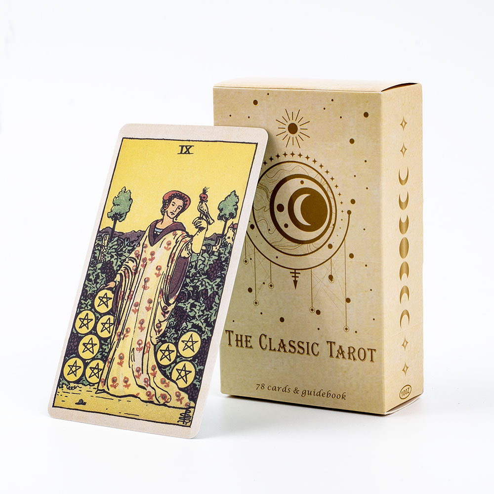 Tarot Cards Deck With Guidebook - Le jeu de société Tarot classique