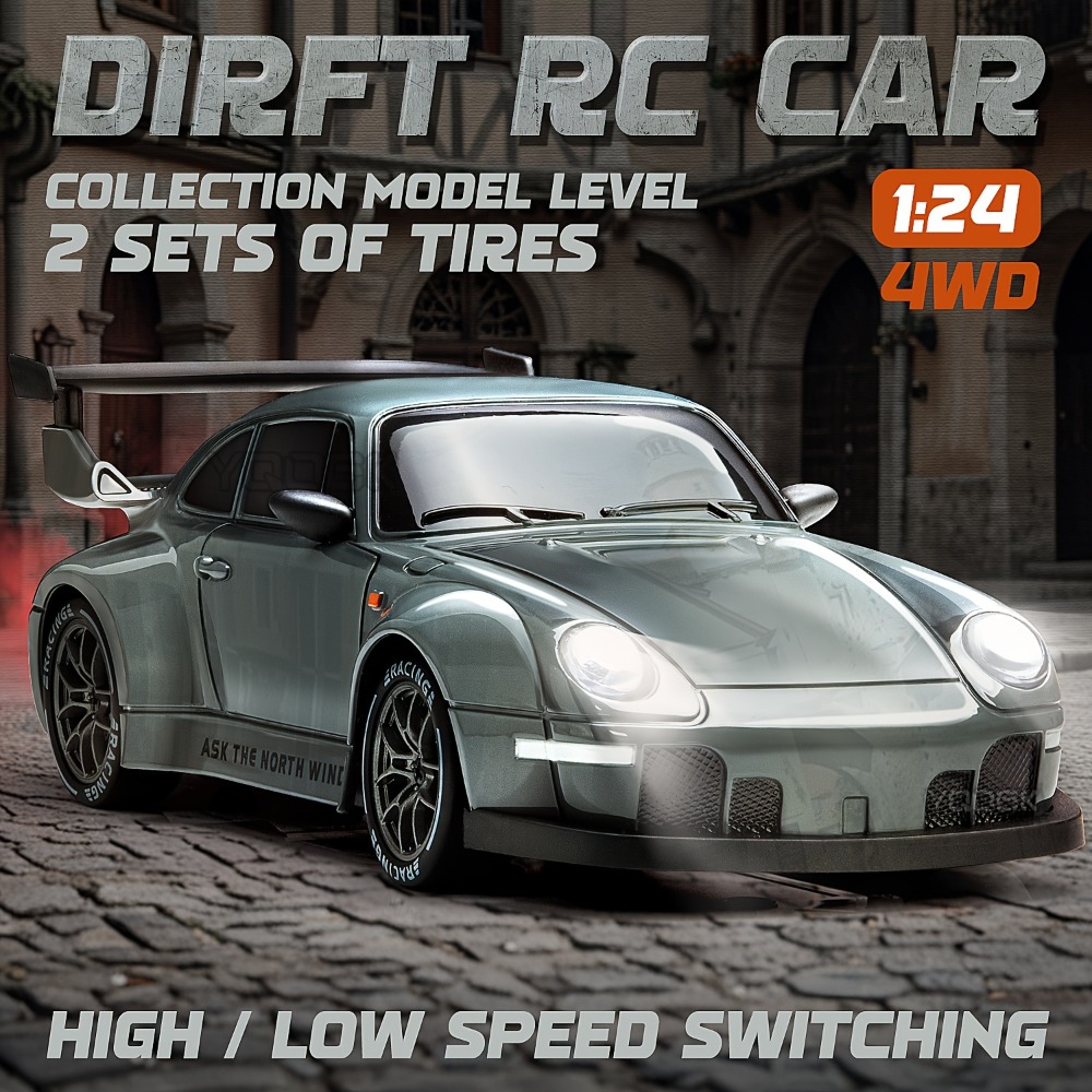 Rc Drift Car 1 24 Scale 4Wd - Voiture RC de course à dérive