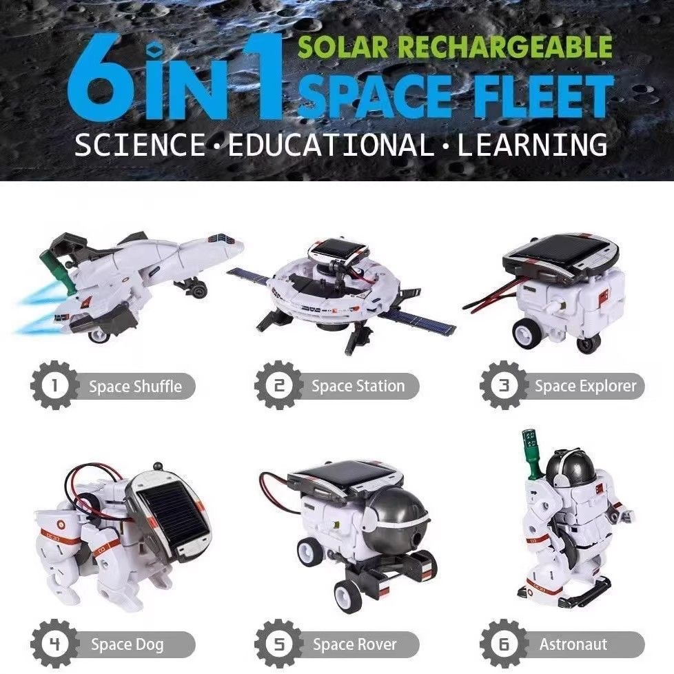 Stem Solar Robot Kit For Kids - STEM 12IN1 Kit de Robot solaire