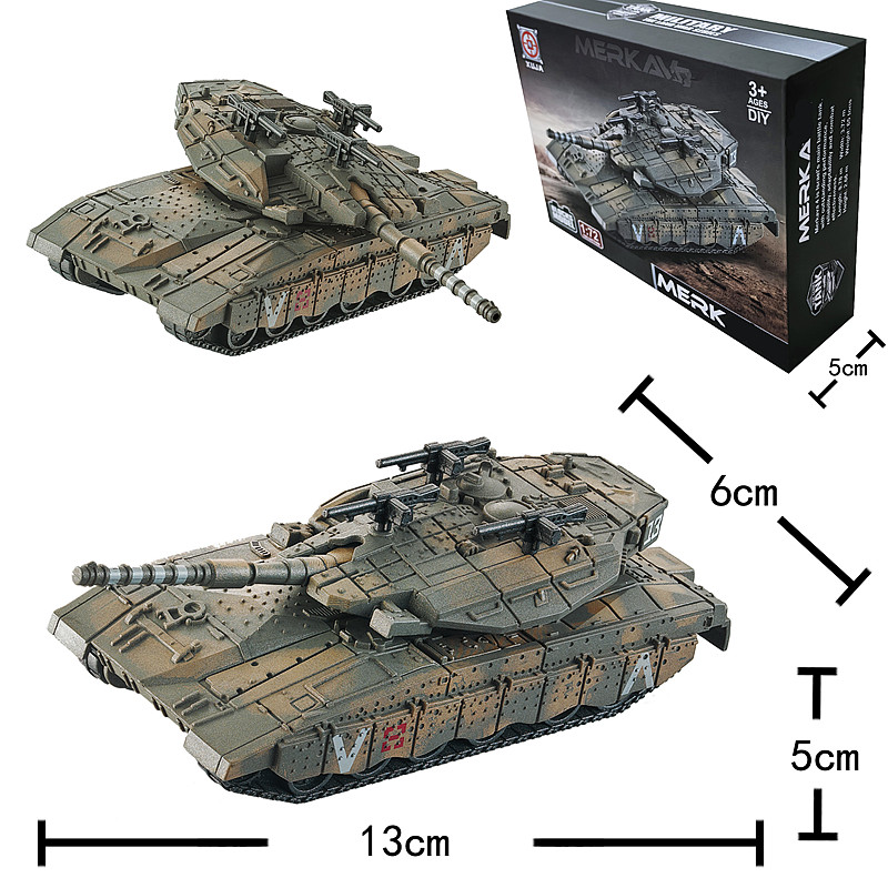 Lego Compatible Military Tank - Modèle de char de combat principal