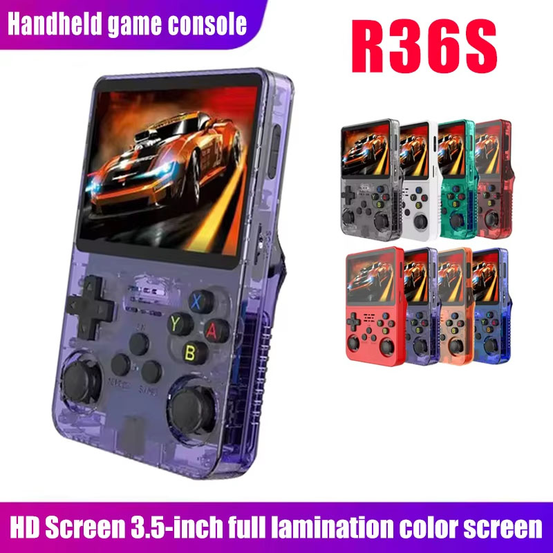 Retro Handheld Game Console R36S - Nouvelle console de jeu portable R36s,