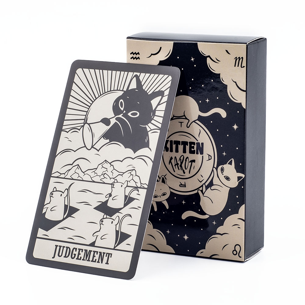 Jeu de Tarot chaton 78 pièces, - Tarot Cards Deck With Guidebook avis et prix