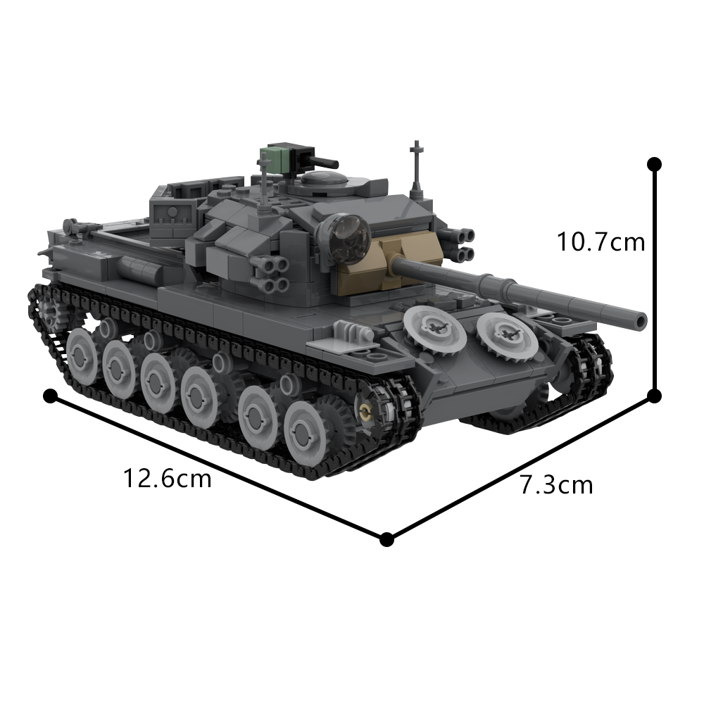 MOC Centurion mk. Modèle de Ch - Lego Compatible Military Tank avis et prix