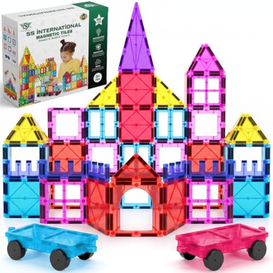 Ensemble de construction de tu - Magnetic Building Tiles Set 100Pcs avis et prix