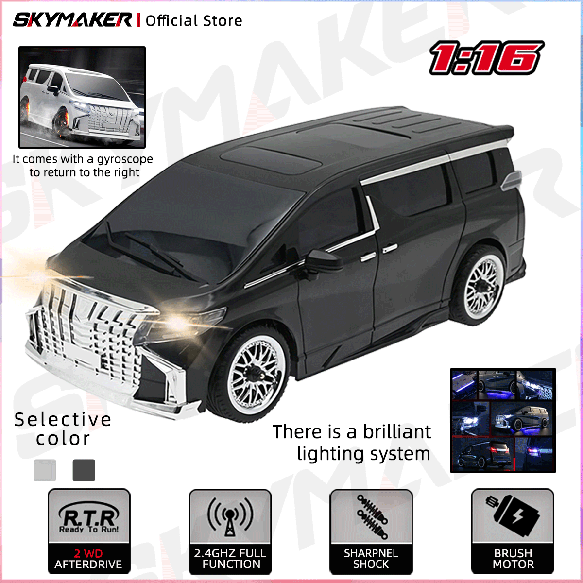 Voiture de drift RC MN68 à l'é - Rc Drift Car 1 24 Scale 4Wd avis et prix