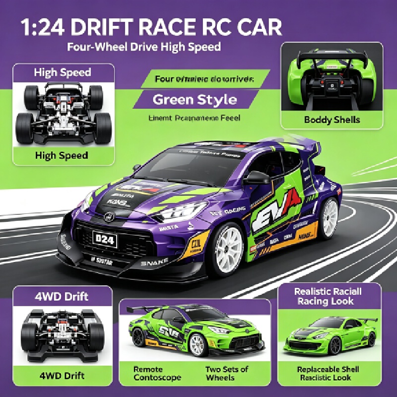 Hongxing New D24 Voiture RC de - Rc Drift Car 1 24 Scale 4Wd avis et prix