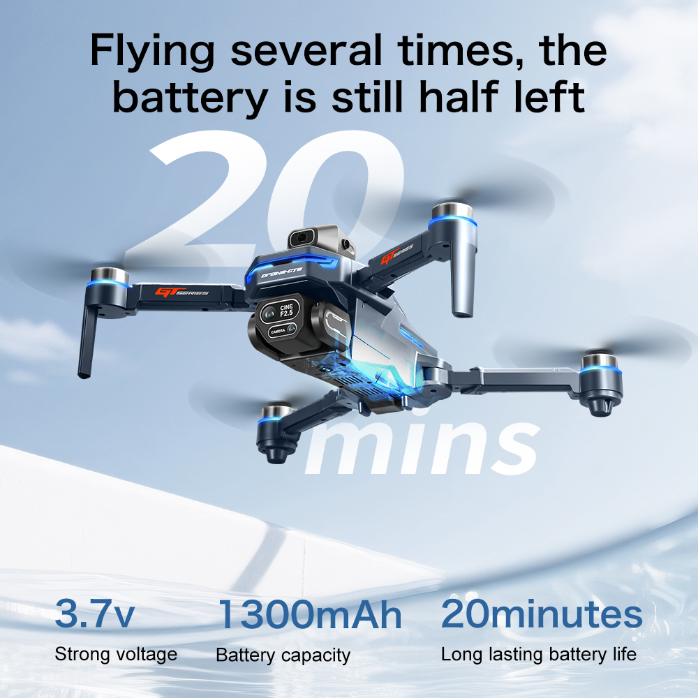 Drone GT8 original 8K professi - Fpv Brushless Rc Drone 4K avis et prix