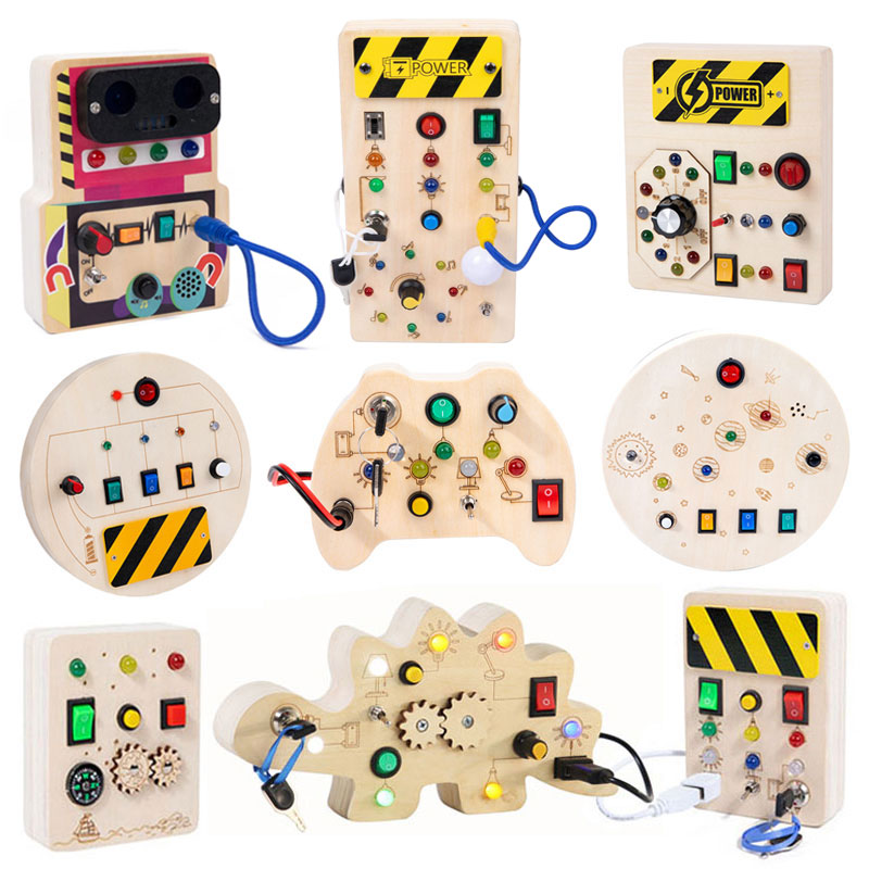 Montessori Busy Board Jouets m - Montessori Wooden Busy Board Toddler avis et prix