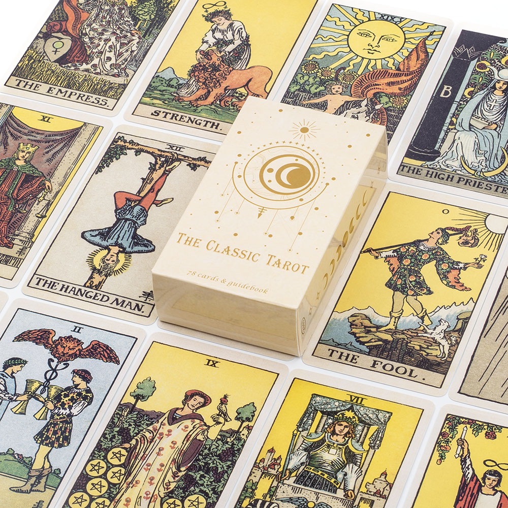 Le jeu de société Tarot classi - Tarot Cards Deck With Guidebook avis et prix