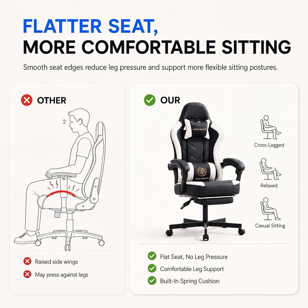 Chaise de bureau ergonomique p - Video Games avis et prix