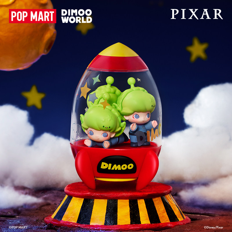 POPMART DIMOO WORLD PIXAR Seri - Anime Action Figure Blind Box avis et prix