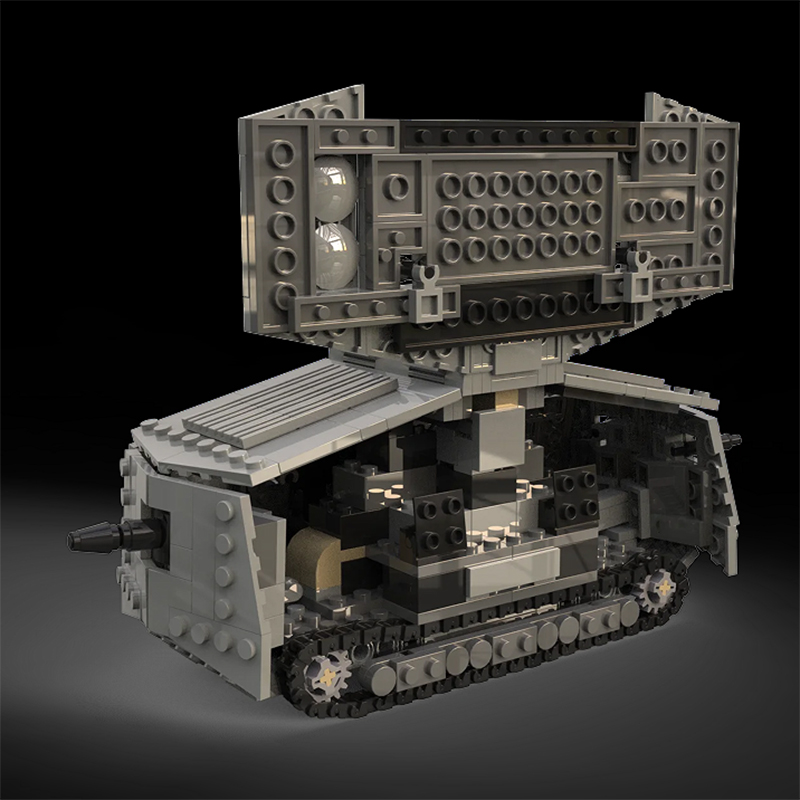 MOC WW1 allemagne militaire A7 - Lego Compatible Military Tank avis et prix