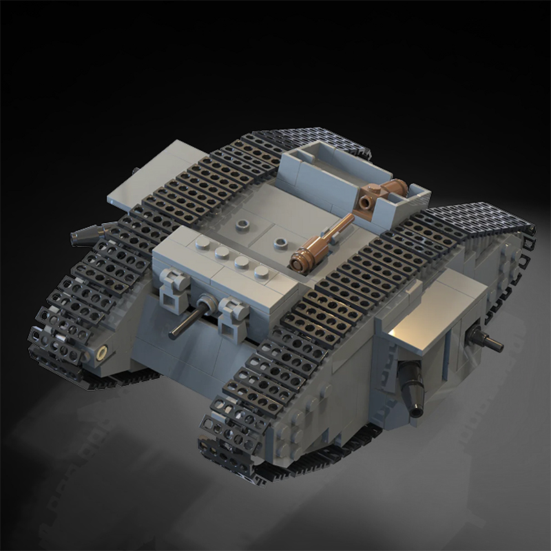 MOC WW1 allemagne militaire A7 - Lego Compatible Military Tank avis et prix